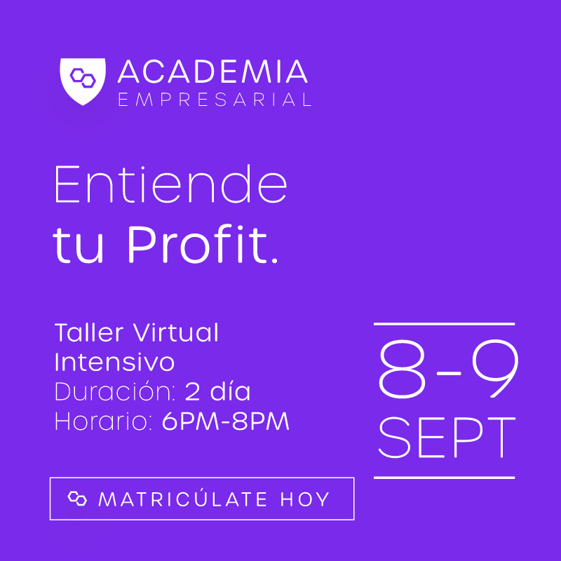 Entiende tu profit.