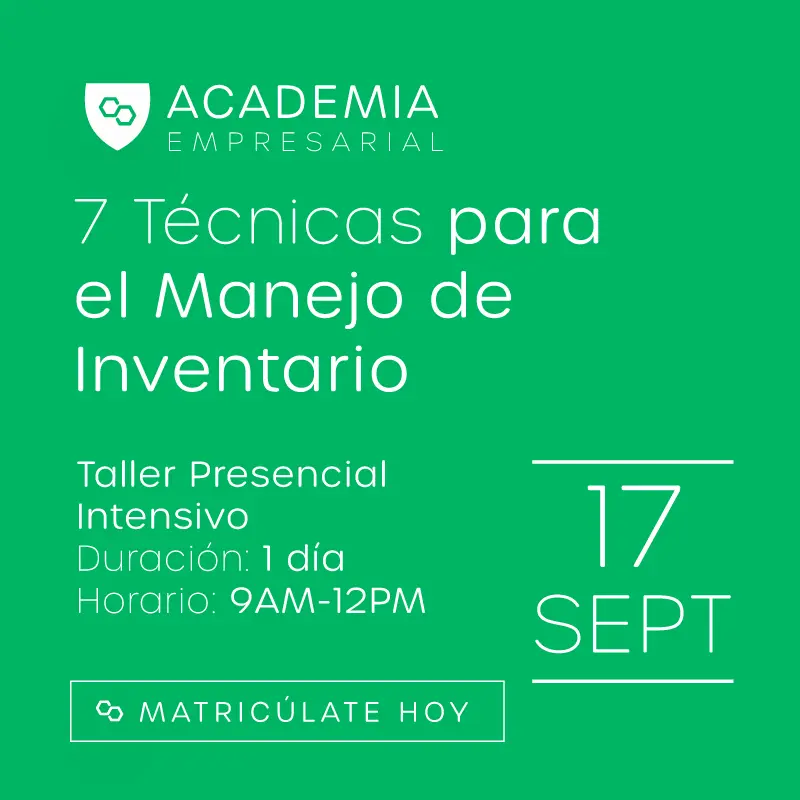 7 Técnicas para el manejo de inventario.