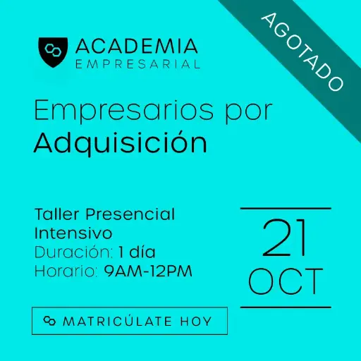 Empresarios por adquisición. |Sold Out|